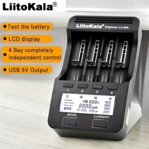 Liitokala Engineer Lii-500 4-Slot LCD Smart Universal Battery Tester Charger