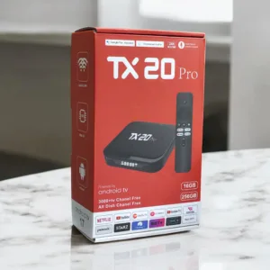 TX20 Pro 12K Ultra HD Smart Android TV Box (Update Model) Type - C Adapter | New Voice Remote